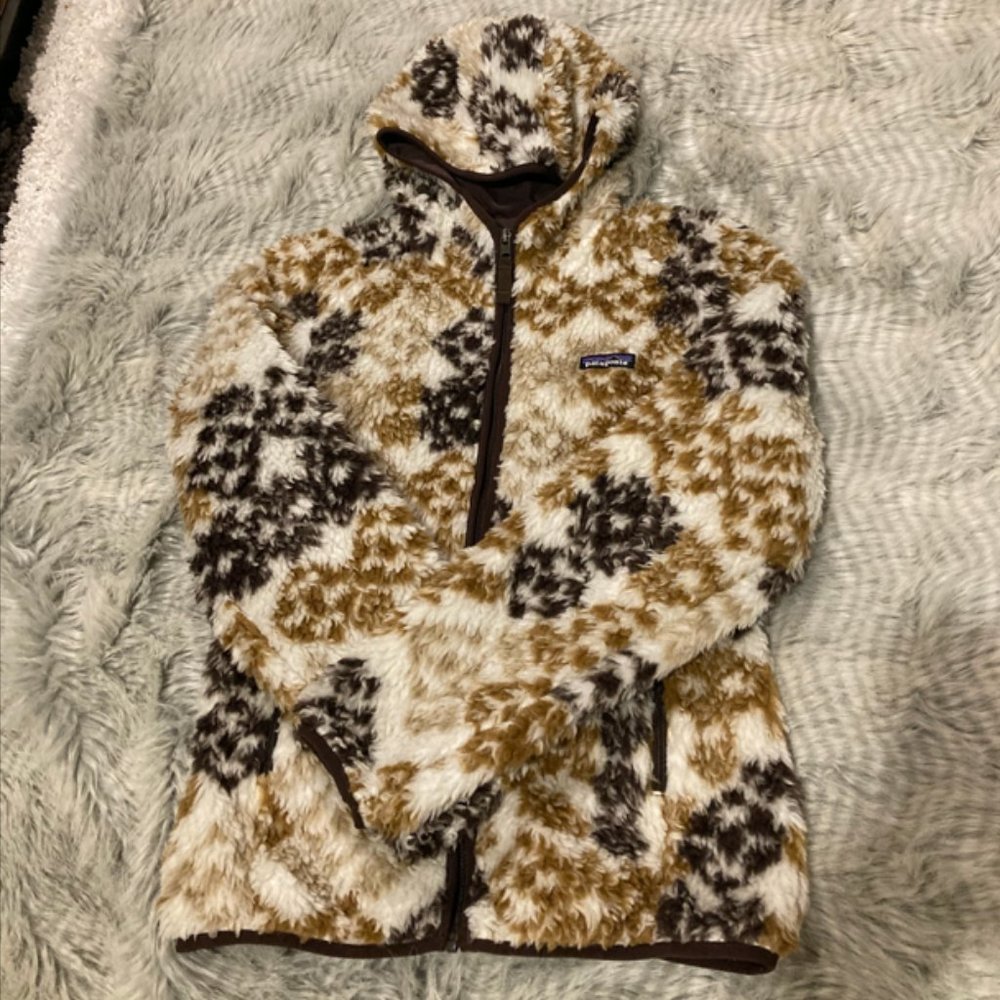 Patagonia Deep Pile Fleece Jacket -Size M
